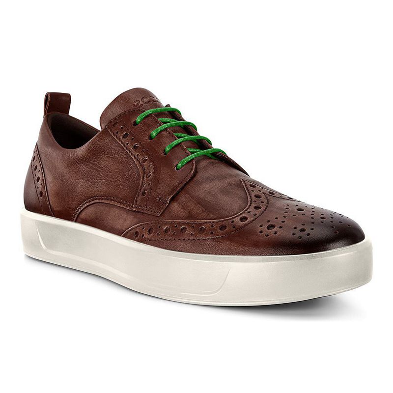 Men Casual Ecco Soft 8 M - Business Brown - India PIMCSJ810